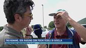 Trevignano, ieri raduno con pochi fedeli di Gisella