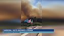 Sardegna, vasto incendio a Posada