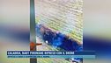 Calabria, baby piromane ripreso con il drone