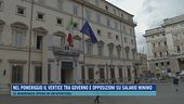 Nel pomeriggio il vertice tra governo e opposizioni su salario minimo