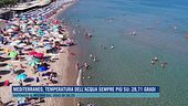 Mediterraneo, temperatura dell'acqua sempre più su: 28.71 gradi