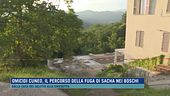 Omicidi Cuneo, il percorso della fuga di Sacha nei boschi