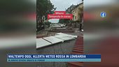 Maltempo oggi, allerta meteo rossa in Lombardia