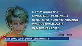 Lady Diana, ecco l'ultima lettera inedita