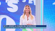 Rete 4, riparte la stagione dell'informazione