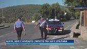 Alatri, dove è avvenuto l'impatto tra Suv e utilitaria