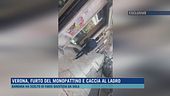 Verona, furto del monopattino e caccia al ladro