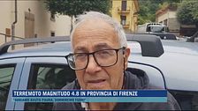 Terremoto magnitudo 4.8 in provincia di Firenze