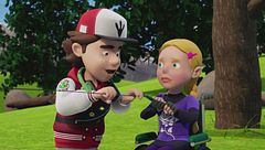 Un aquilone in volo!