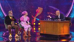 Marta e Gianluca in "Masha e Orso"