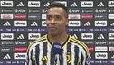 Alex Sandro saluta la Juve