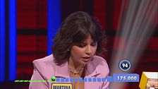 Martina alla scalata finale
