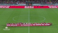 L'ingresso in campo dei bambini di Milan e Monza