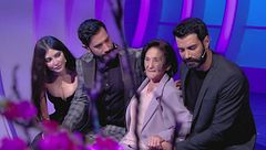 Murat Unalmis, Melike Ipek Yalova e Ugur Günes incontrano la nonna di Adriana e Joselita