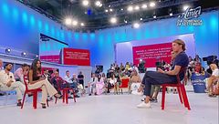 Beatriz e Brando dopo l'esterna