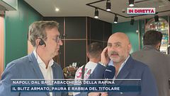 Napoli, dal bar tabaccheria della rapina