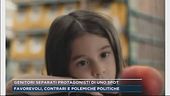Genitori separati protagonisti di uno spot