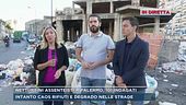 Palermo, emergenza rifiuti e cumuli in strada