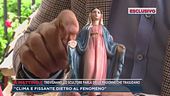 Trevignano, lo scultore parla della madonne che trasudano