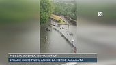Pioggia intensa, Roma in tilt