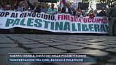 Guerra Israele, odiatori nelle piazze italiane