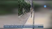 Maltempo nel piacentino, allagamenti a Mareto