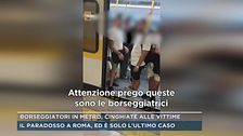 Borseggiatori in metro, cinghiate alle vittime