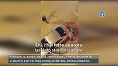 Foggia, il video della truffa del finto incidente
