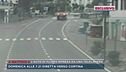 L'auto di Filippo ripresa da una telecamera