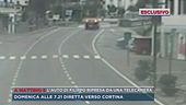 L'auto di Filippo ripresa da una telecamera