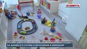 Milano, i giochi per bambini in una ludoteca