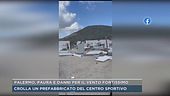 Palermo, paura e danni per il vento fortissimo