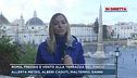 Roma, freddo e vento alla terrazza del Pincio