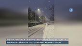 Puglia imbiancata, freddo record e bufere di neve