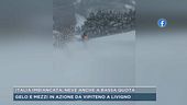 Italia imbiancata, neve anche a bassa quota