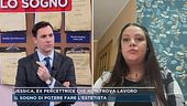Jessica, ex percettrice che non trova lavoro