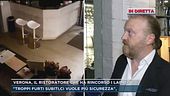Verona, il ristoratore che ha rincorso i ladri