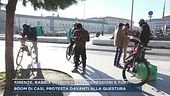 Firenze, rabbia dei rider per aggressioni e furti
