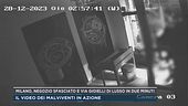 Milano, negozio sfasciato e via gioielli di lusso in due minuti