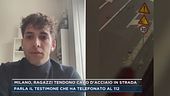 Milano, ragazzi tendono cavo d'acciaio in strada - Parla il testimone che ha telefonato al 112