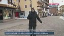 Cortina, strade gelate per il freddo record