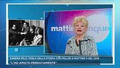 Sandra Milo, parla della storia con Fellini a Mattino 5 nel 2018