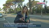 Casal Palocco, la strada dell'incidente
