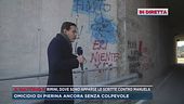 In diretta da Rimini, dove sono apparse le scritte contro Manuela