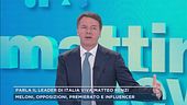 Parla il leader di Italia Viva Matteo Renzi