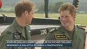 Windsor, William e Harry vicini al Re ma distanti tra loro