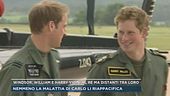 Windsor, William e Harry vicini al re ma distanti tra loro