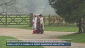 Re Carlo, la messa domenicale insieme a Camilla