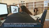 Insonnia, allarme italiani per lavoro e stress