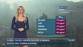 Clima, caldo, niente piogge e nebbia